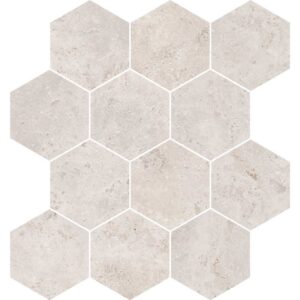 Tivoli Grigio Hexagon Mosaic Matte