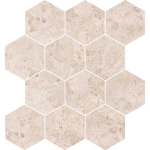 Tivoli Tufo Hexagon Mosaic Matte