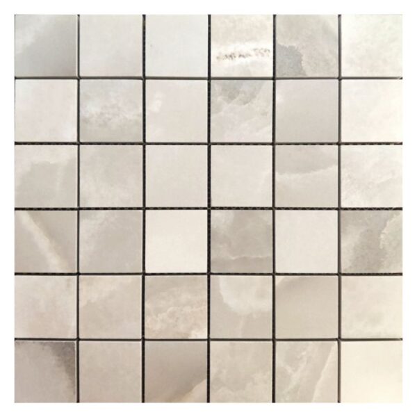 Reves Noisette Matte Mosaic 2 x 2 12 x 12
